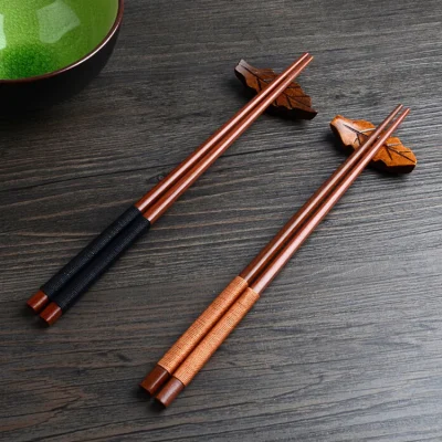 Japanese Natural Chestnut Wood Sushi Chopsticks